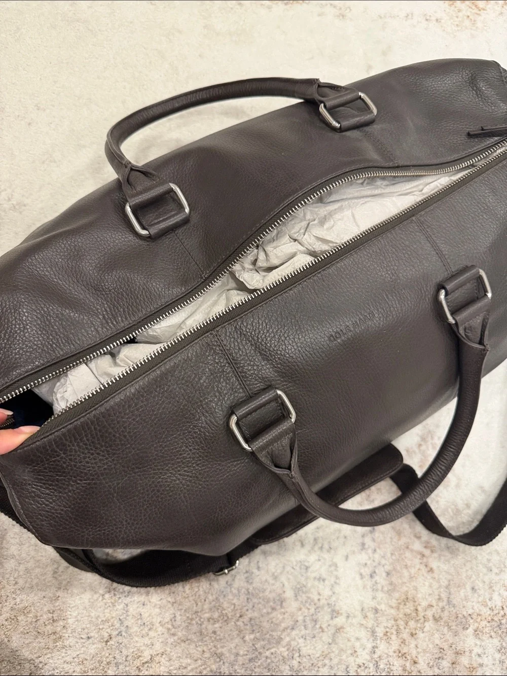 NEW COLE HAAN DUFFEL BAG